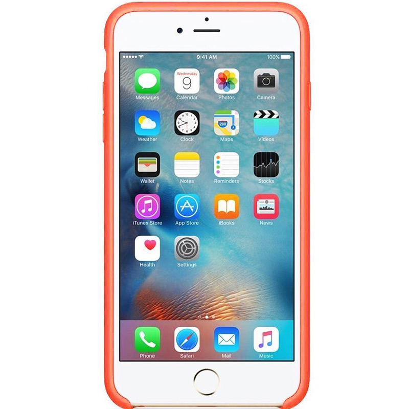 Silicone Case (AA) для iPhone 7/8/SE (2020) (Nectraine)-1